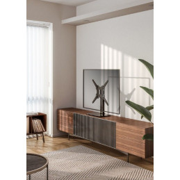 Gembird TVS-D55S-01 Tabletop TV stand (swivel) 23"-55" Black