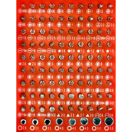 Gembird TK-SD-07 108db-os Precision Bit Set Szerszámkészlet