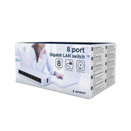 Gembird NSW-G8-01 8-port Gigabit LAN switch