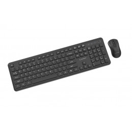 Gembird KBS-WPS-01 Slim Pro Business Wireless Keyboard Combo Black US