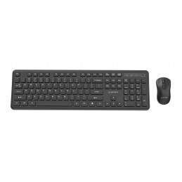 Gembird KBS-WPS-01 Slim Pro Business Wireless Keyboard Combo Black US