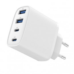 Gembird 4-port 40W GaN USB PowerDelivery fast charger White
