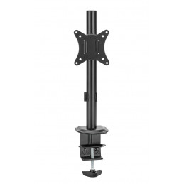 Gembird MA-D1-02 Desk mounted single monitor arm 17”-32” Black