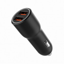 Gembird 2-port USB Car Fast Charger Black