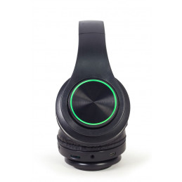 Gembird BHP-LED-01 Bluetooth Headset with LED Light effect Black