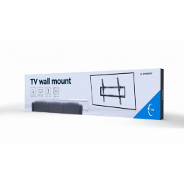 Gembird WM-70T-03 TV wall mount (tilt) 37”-70” Black