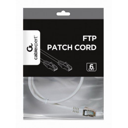 Gembird CAT6 F-UTP Patch Cable 0,5m White