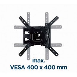 Gembird WM-55ST-01 Premium full-motion TV wall mount 32”-55” Black