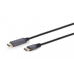 Gembird CC-DP-HDMI-4K-6 DisplayPort to HDMI Premium Series cable 1,8m Black
