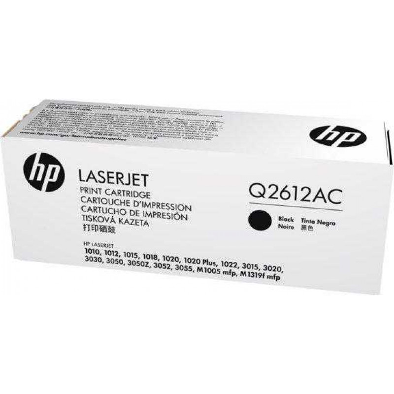 HP Q2612AC/Q2612AH (12AC) fekete eredeti toner (CONTRACT verzió)