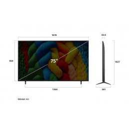 LG 75" 75NANO80A3B LED Smart
