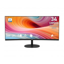 Msi 34" PRO MP341CQ E12 LED Curved