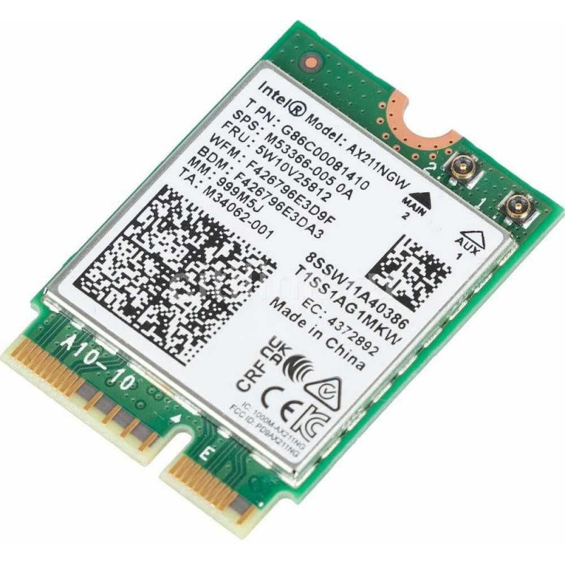 Intel Wi-Fi 6E AX211 Network Adapter M.2 2230
