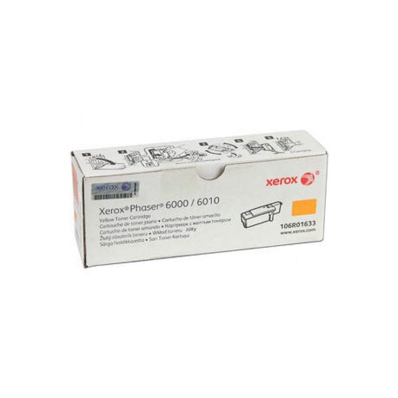 Xerox Phaser 6000/6010 [106R01633] sárga eredeti toner