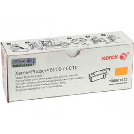 Xerox Phaser 6000/6010 [106R01633] sárga eredeti toner