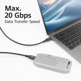 ACT USB-C to USB-C cable 0,5m Black
