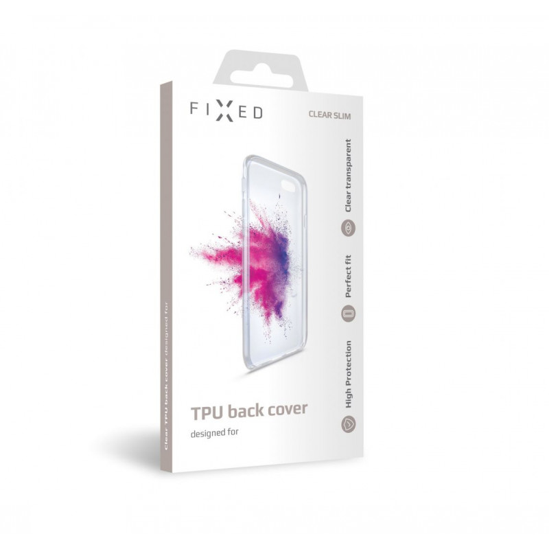 FIXED szilikon tok Samsung Galaxy A52/A52 5G/A52s 5G-hez, átlátszó