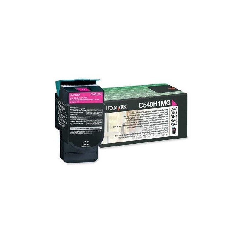 Lexmark [C540] C540H1MG magenta eredeti toner