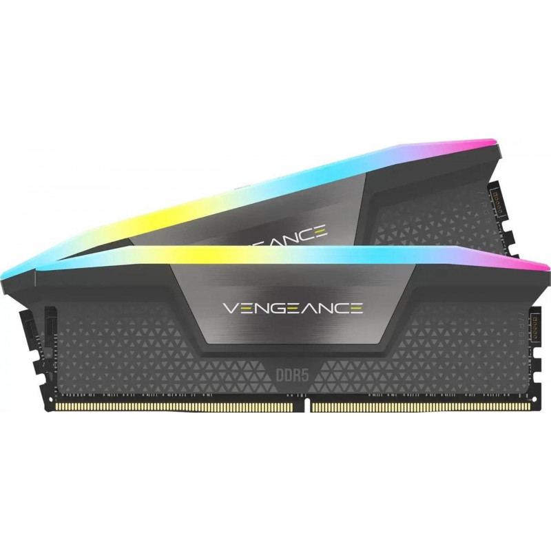 Corsair 64GB DDR5 5600MHz Kit(2x32GB) Vengeance RGB Grey