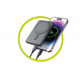Mobile Origin Wireless Magnetic PowerBank 5000mAh Black