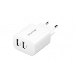 Intenso W24AA 2x USB-A Power Adapter White