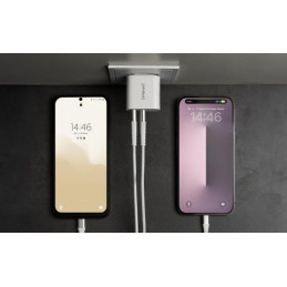 Intenso W24AA 2x USB-A Power Adapter White