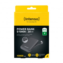 Intenso S10000 10000mAh + Integriertes USB-C PowerBank Grey