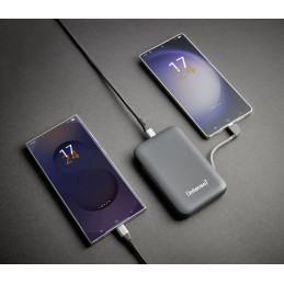Intenso S10000 10000mAh + Integriertes USB-C PowerBank Grey