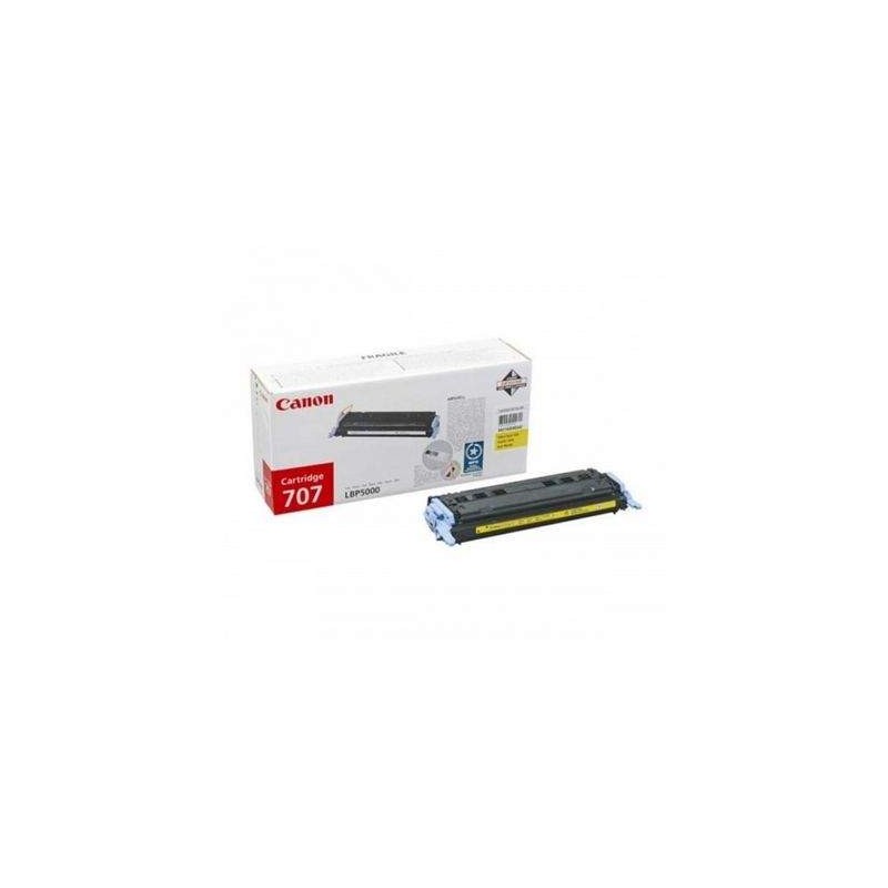 Canon CRG-707 sárga eredeti toner