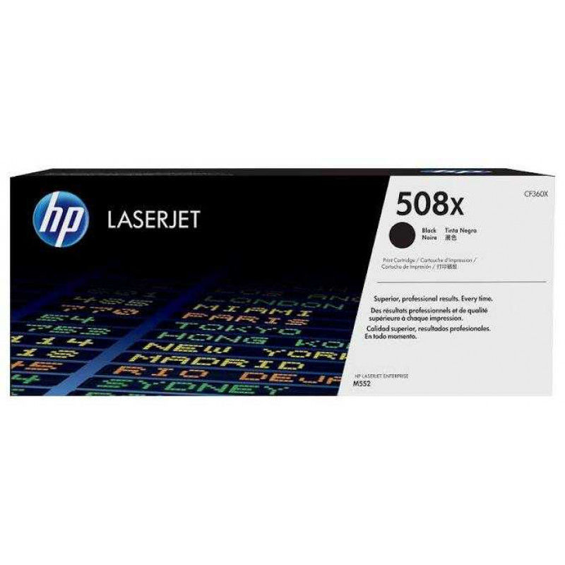 HP CF360XC/CF360XH (508XC) fekete eredeti toner (CONTRACT verzió)