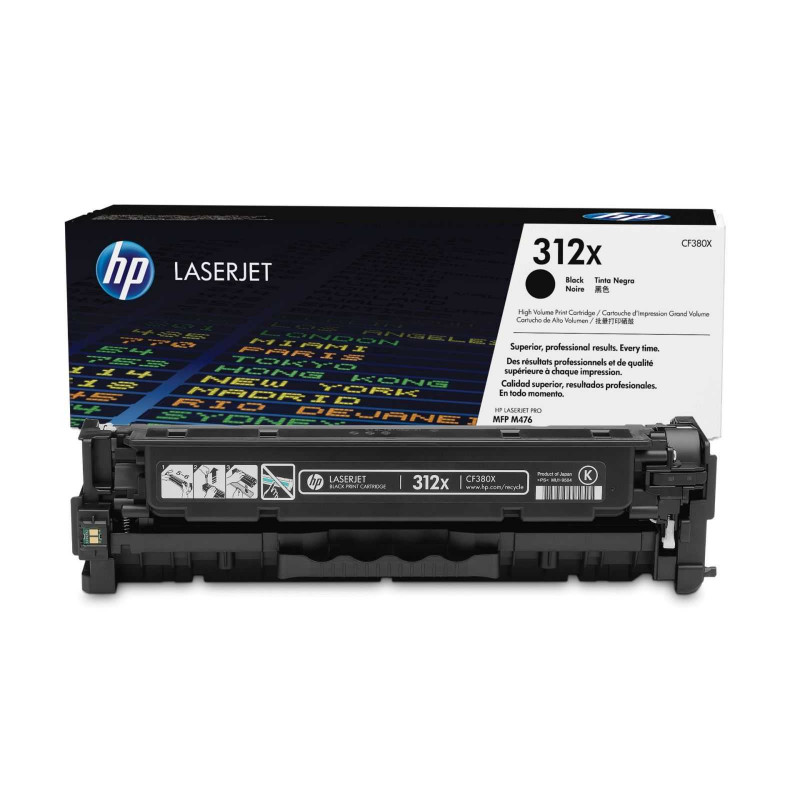 HP CF380XC/CF380XH (312XC) fekete eredeti toner (CONTRACT verzió)