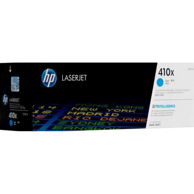 HP CF411XC/CF411JC/CF411XH (410XC) kék eredeti toner (CONTRACT verzió)