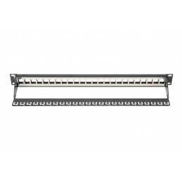 Digitus 24-port Patch Panel 1U Black