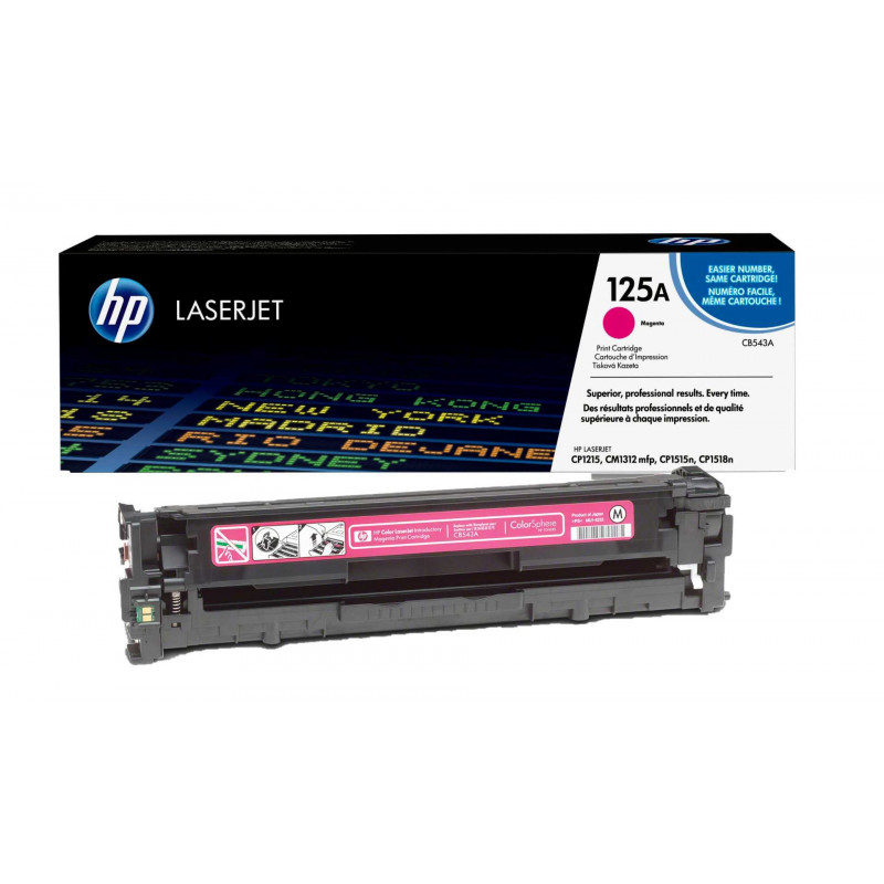 HP CB543AC (125AC) magenta eredeti toner (CONTRACT verzió)