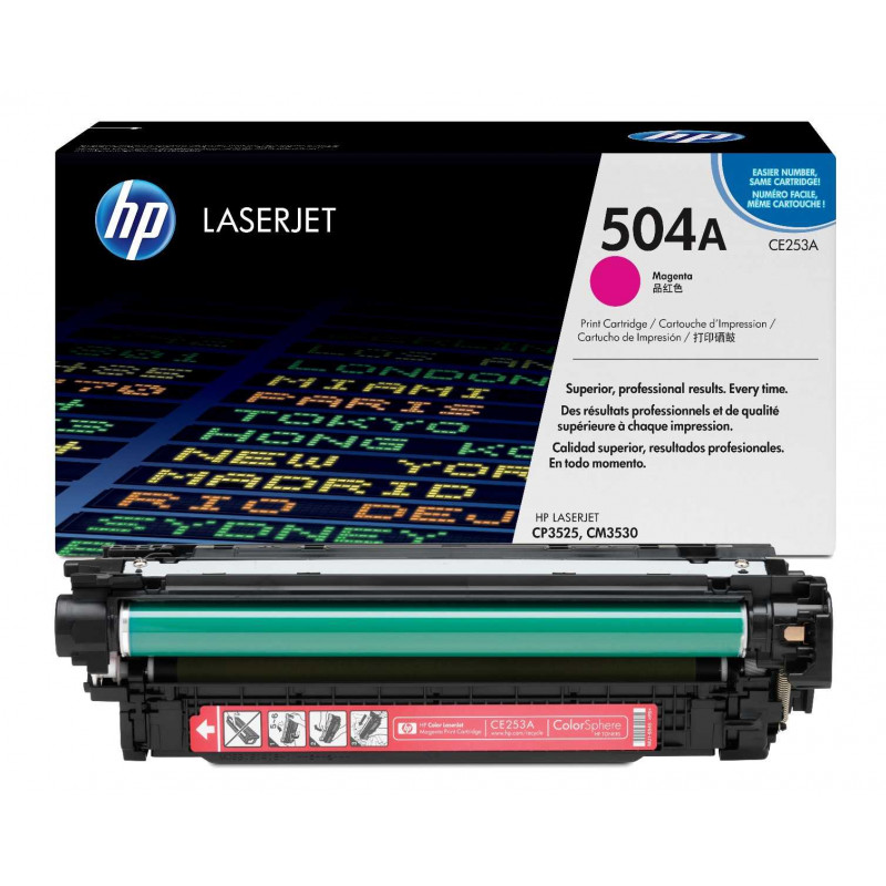 HP CE253AC/CE253YC (504AC) magenta eredeti toner (CONTRACT verzió)