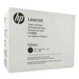 HP CE255XC/CE255JC (55XC) fekete eredeti toner (CONTRACT verzió)