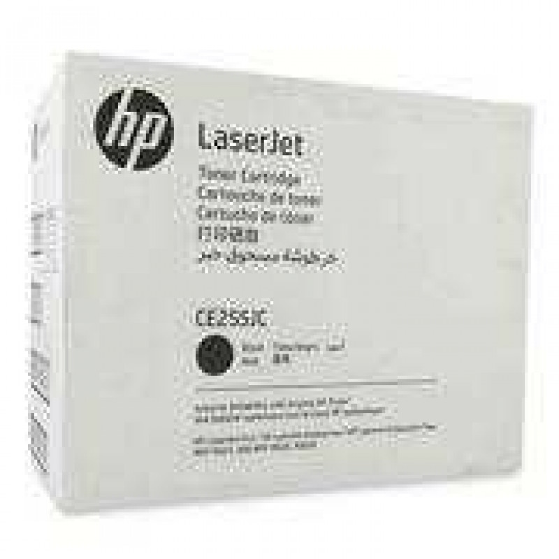 HP CE255XC/CE255JC (55XC) fekete eredeti toner (CONTRACT verzió)