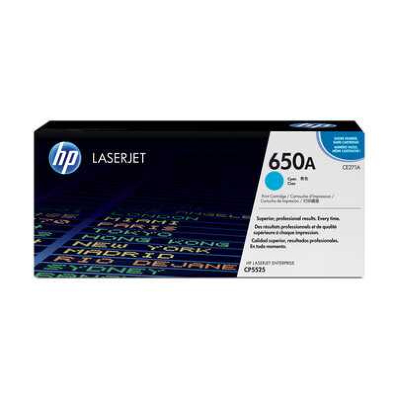 HP CE271AC/CE271AH (650AC) kék eredeti toner (CONTRACT verzió)