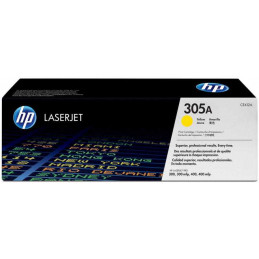 HP CE412AC/CE412AH (305AC) sárga eredeti toner (CONTRACT verzió)