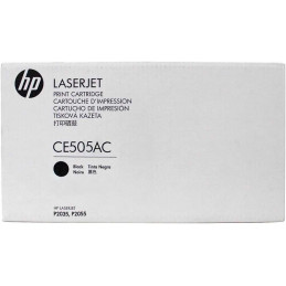 HP CE505AC/CE505AH (05AC) fekete eredeti toner (CONTRACT verzió)