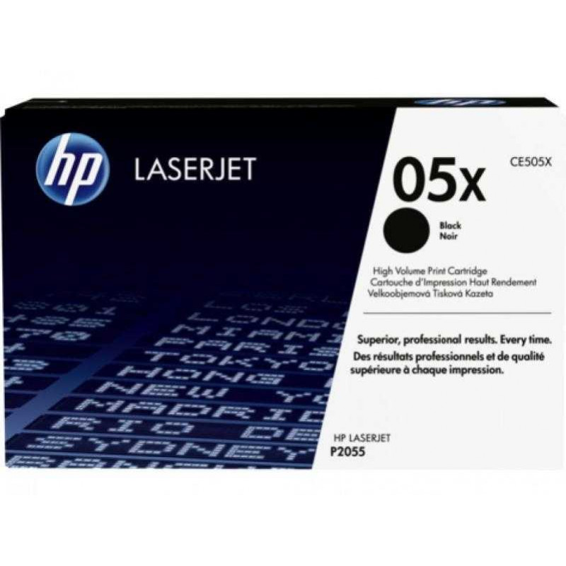 HP CE505XC/CE505JC (05XC) fekete eredeti toner (CONTRACT verzió)