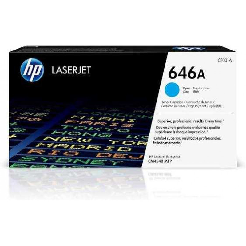 HP CF031AC (646AC) kék eredeti toner (CONTRACT verzió)