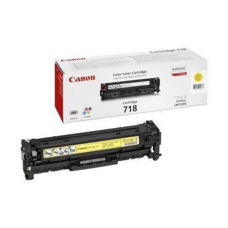 Canon CRG-718 sárga eredeti toner