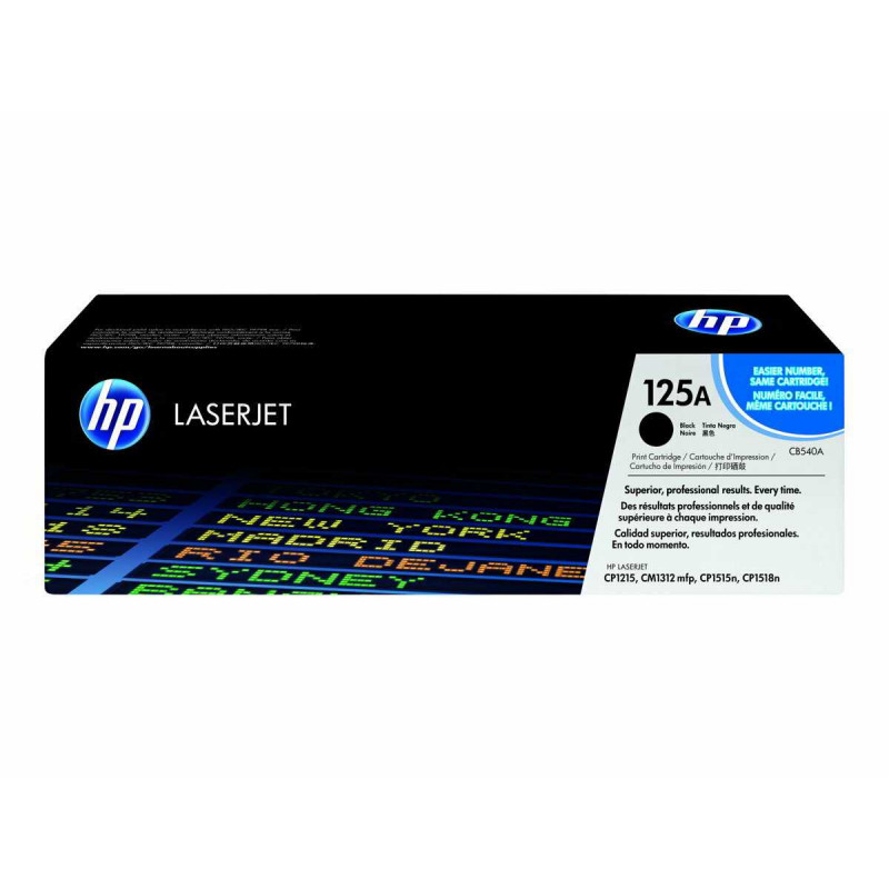 HP CB540AC (125AC) fekete eredeti toner (CONTRACT verzió)