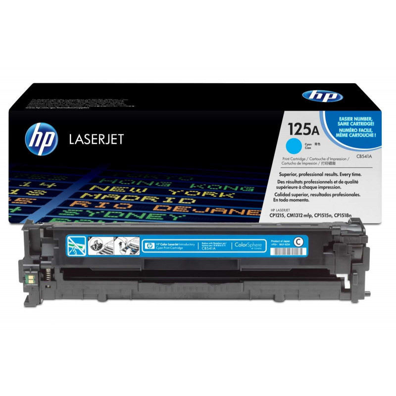 HP CB541AC (125AC) kék eredeti toner (CONTRACT verzió)