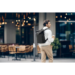 Wenger UrbanOne Roll-Top Backpack 15,6" Black