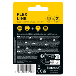 Intenso 128GB Flex Line USB3.2 Black