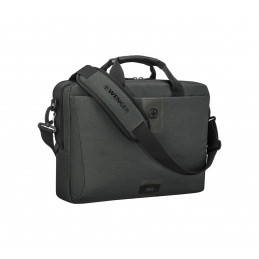 Wenger MX ECO Brief Laptop Briefcase with Tablet Pocket 16" Gray