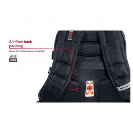 Wenger Pegasus Deluxe Laptop Backpack with Tablet Pocket 16" Black