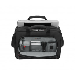 Wenger Prospectus Laptop Briefcase with Tablet Pocket 16" Black